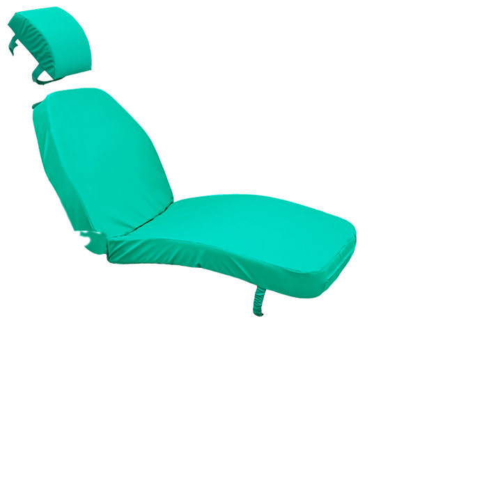 Подушка, спинка и сиденье для стоматологического кресла, цвет бирюзовый