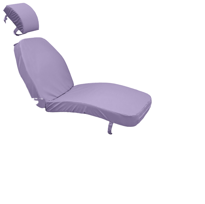Подушка, спинка и сиденье для стоматологического кресла, цвет лиловый