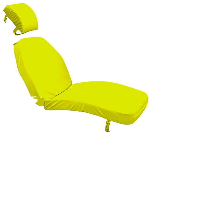 Подушка, спинка и сиденье для стоматологического кресла, цвет желтый